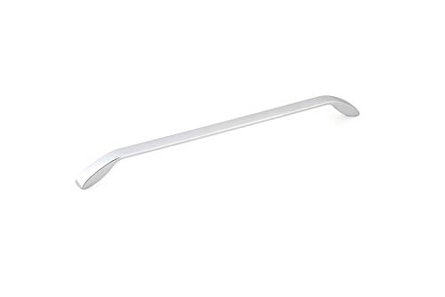 Tirador cromado para transformar armarios de cocina modernos y baños urbanos 2
