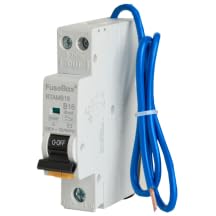 Fusebox Mini RCBO Double Pole - Type A "B" Curve 16A 30mA 6kA