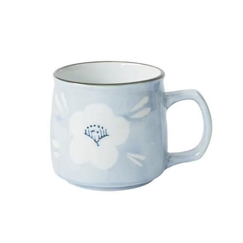 YUPLIODSX Taza Ceramica Taza De Cerámica Café Leche Color Pintado A Mano Desayuno Casero(Color 01)
