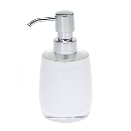 bremermann Bad-Serie Savona - Seifenspender aus Kunststoff (Weiß)