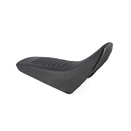 Funda de asiento motocicleta DR650 cojín delantero conductor protector todoterreno cuero PVC