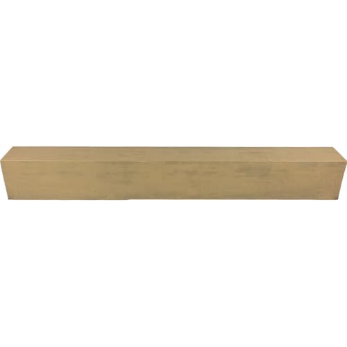 Ekena Millwork 3 1/2"W x 3 1/2"H x 96"L 3-Sided (U-Beam) Rustic Sawn HeritageTimber Faux Wood Ceiling Beam, Natural White Oak by Ekena Millwork - Image 4