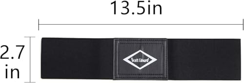 Scott Edward Golf Swing Training Aid, Correcting Arm Band (Standard-Black) - image 2