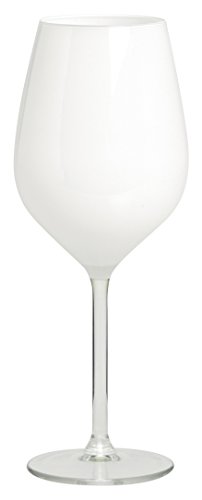 Excelsa Scratch Calice Color Wine CL 50, Verre, Blanc, 7 x 7 x 23 cm