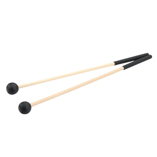 BESPORTBLE Maza Suave de Goma con Mango de Madera Perfecta para Afinar y Tocar Xilófono y Marimba miniatura 1