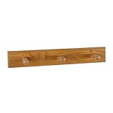 Design House 561225 Robe Hooks, Honey Oak