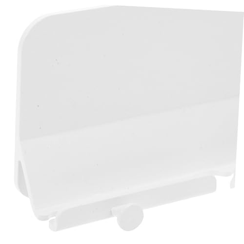 Soporte de pared para móvil blanco sin taladros para solucionar la falta de espacio en mesas 3