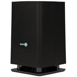 ScentAir Whisper Essential Fragrance Diffuser Machine, Black | Scents up to 800 Sq. Ft Room, Compatible with Alexa & Google, WiFi & Bluetooth Enabled, Cartridge Sold Separately