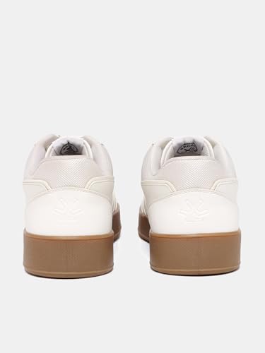 Image of WROGN Men's PU Sneakers | Lace-Up Design | Cushioned Breathable Sole