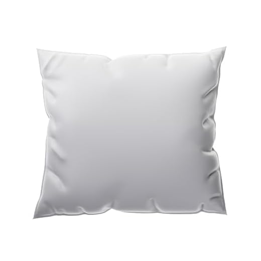 DormiGood - Premium Daunenkissen 80 x 80 cm 100% Natur - 3 Kammer Kopfkissen 80x80 1000g extra weich - Hochwertiges Inlay aus Baumwolle