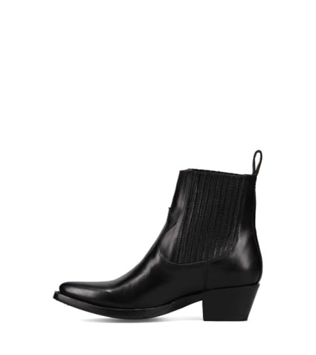Frye Women's Sacha Chelsea Booties, Black, 7 Medium US