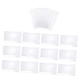 PACKOVE Loupe De Carte De Crédit Lot de 20 Pièces 85x55 Mm Loupe De Lecture 3X en PVC L...