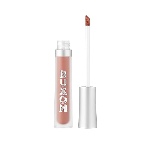 BUXOM Full-On Plumping Lip Matte, Velvety Smooth, Matte Finish Lip Plumper, Peptides & Vitamin E for Plump, Moisturized Lips, Cruelty Free