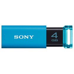 Amazon | SONY USBメモリー 4GB ブルー USM4GU L T | Sony | USBメモリ 
