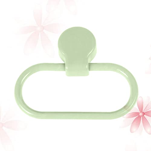 Cabilock Soporte para Toallas De Papel Toallero De Mano L Soportes para Estantes Toallero De Baño Colgador De Toallas Cerradura Persiana Enrollable Anillos De Toalla Sin Puñetazos Tendedero