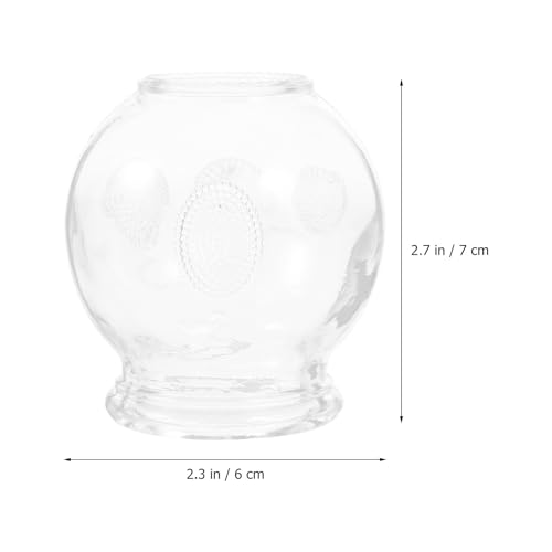 Ventouses en verre de haute qualité avec poignées antidérapantes