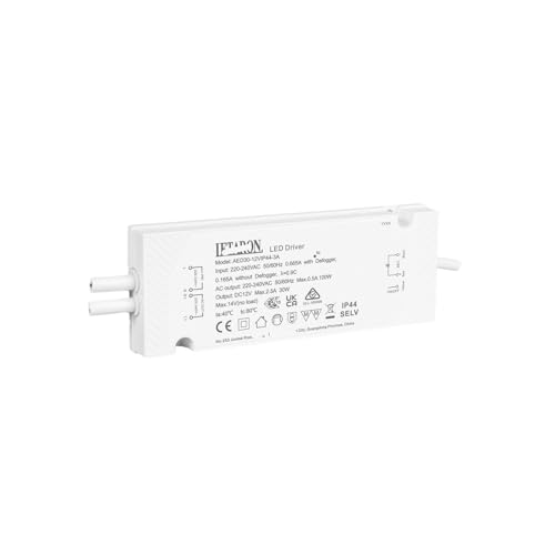 Alimentation à tension constante 12V 30W AED30-12VIP44-3A pour miroir de salle de bain
