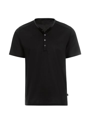 TRIGEMA T-Shirt mit Knopfleiste Deluxe Baumwolle