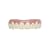 Imako Cosmetic Upper Teeth 1 Pack (Small, Natural)