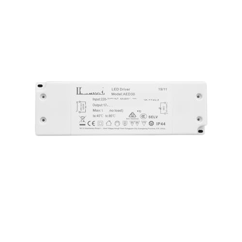 Interrupteur tactile LED AED30-24VLSTB-IP44 design extra-plat