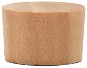 Wood Plugs for Furniture, 3/8 inch Oak Flat-Head Plug, Wooden Screw-Hole Plug Covers - Pack of 500 by Woodpeckers
