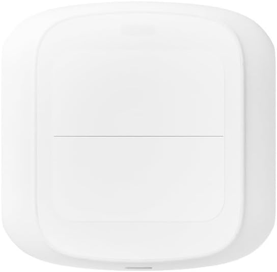 Zigbee Smart Switch Button for Smart Home, Wireless Scene Control, White
