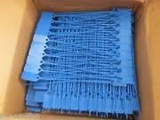 BigDavesYardSale 1000 - Blue Tamper Seals, Zip Ties are Made for Fire Extinguishers but Work for Many Other Applications (Blue)