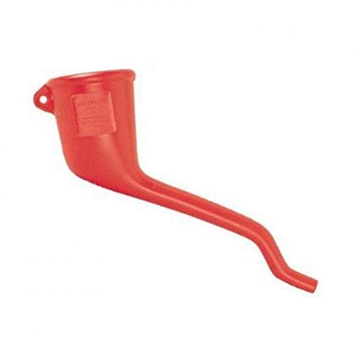 Funil automotivo Red Line 99239 para espaços estreitos, plástico vermelho