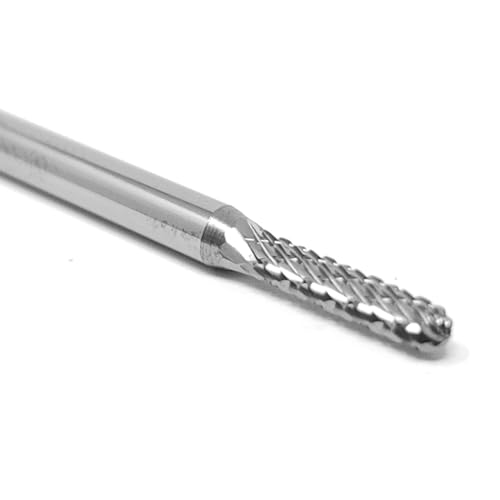 Fresa de carburo sólido doble corte SC-41 3/32" x 7/16" miniatura 2