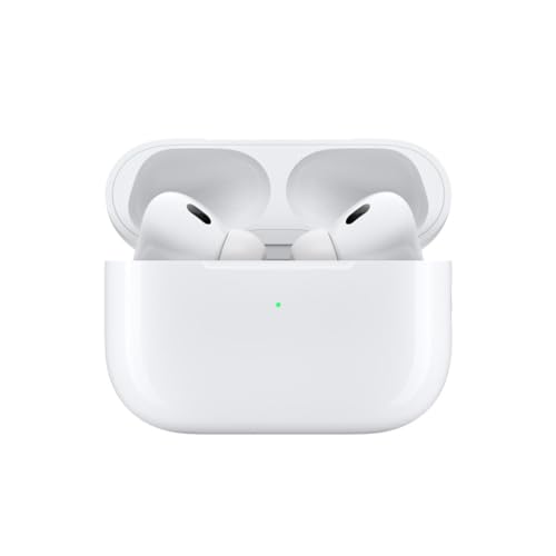 Image of Apple AirPods Pro 2nd Generation with Wireless MagSafe Charging Case (USB-C) with Apple 1 Year Limited Warranty (Classic)
