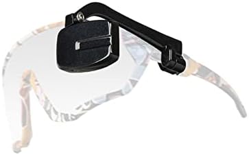 Catorlen Bike Goggles Rearview Mirror 360 Degree Adjustable Rotatable Lightweight Wide Angle Bicycle Eyeglasses/Bike Helmet Mirror Cycling Eyeglass Accessories (Not Included Glasses)