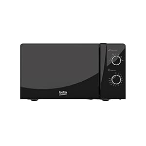 Beko Solo Microwave MOC20100BFB |Black Design | 20L Capacity| 700W Power | Includes Auto-Defrost & 30 min Mechanical…