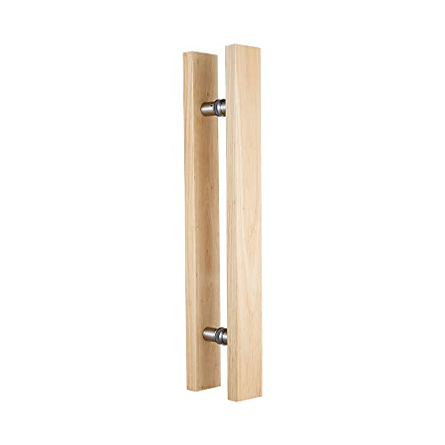 Rzeloyde Oak Wood Glass Door Handle