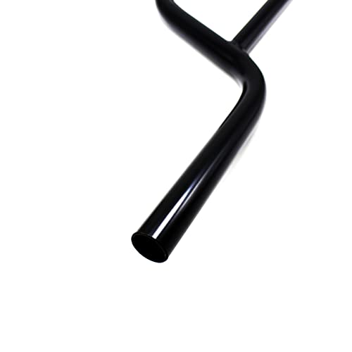 Bmx Handlebar Swallow Shaped High-Carbon Steel 585Mm 22.2Mm Handle Bar Bicycle Parts Bike Accessories,Black, (Ws01-Cbbk-A) #TOP4