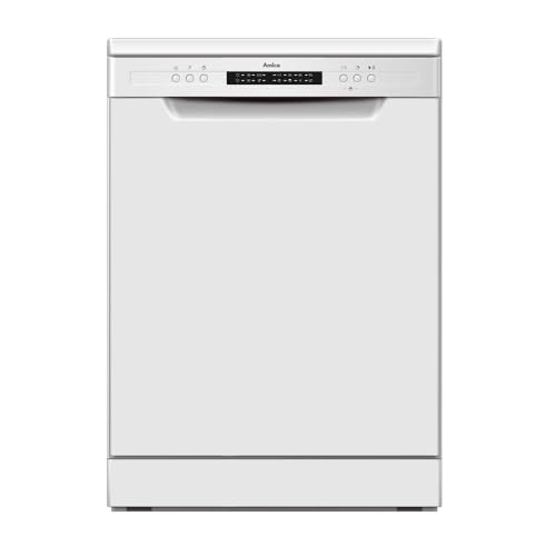Amica ADF430WH Freestanding Slimline Dishwasher, 9 Place Settings, 6 Programs, 44.8cm wide, White