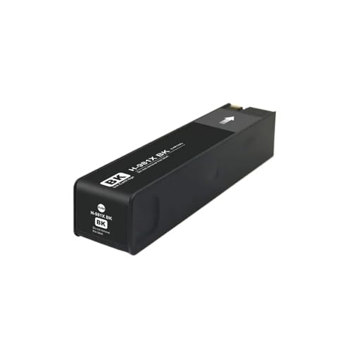 Cartouche noire 981X haute capacité compatible PageWide E58650dn