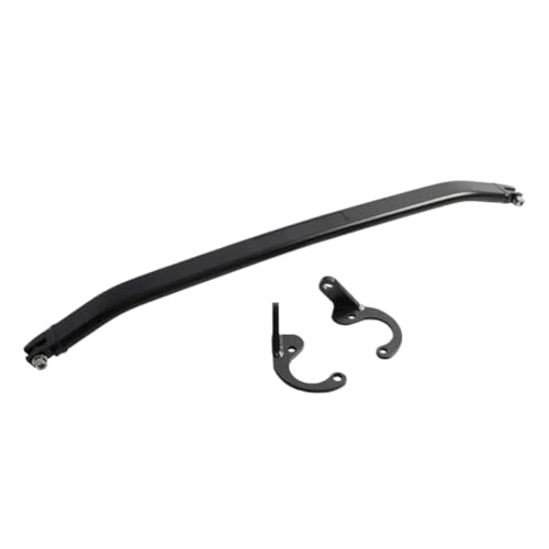 Barra duomi anteriore Barra duomi posteriore compatibile con Civic 92 00 EG EK 93 97 Del Sol 94 01 Integra DC2 Accessori in alluminio(black)