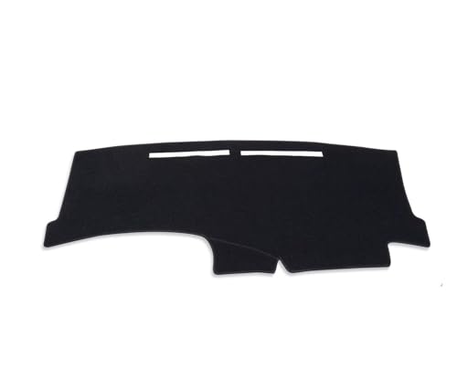Tapis de tableau de bord dash mat noir LHD visière pare-soleil et tapis de protection voiture