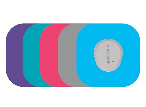 Glucomart Adhesive Patches for CGMs and Insulin Pumps – Maximum Strength CGM Patches, Waterproof & Hypoallergenic (Solid Variety Pack) (G7/Infusion Sets (mini))