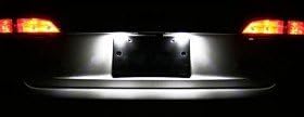 For Skoda Octavia 1Z Saloon + Roomster 5J LED License Number Plate Light Lamp