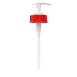 STEELY SPORTS Dosierpumpe 5 Liter Kanister (1 Stk.) 45mm Gewinde - Lebensmittelecht z.B. für Getränke-Konzentrate, sirup