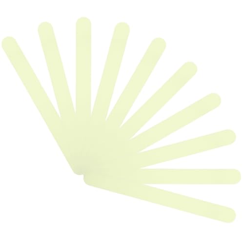 Uonlytech 24 piezas Tiras Antideslizantes Luminiscentes para Baño y Escaleras Autoadhesivas Reutilizables Resistentes y Fáciles de Pegar Cinta de Seguridad para y Ducha