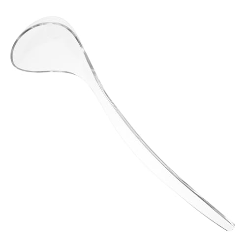 LABRIMP 壊れにくい大型スープレードル、レストラン調理器具、お手入れ簡単、長いハンドルのスープスプーン