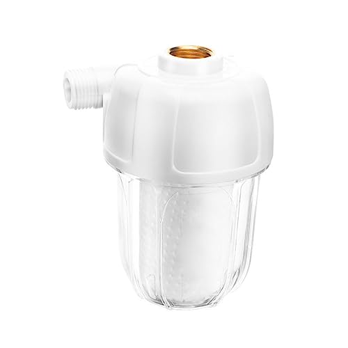 TOBBOMEY Household Water Prefilter and Shower Water Purifier Shell Design for Easy Monitoring Safe Material Reduces Impurities for Enhanced Equipment Lifespan for Home Use