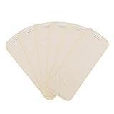 ALVABABY 6PCS Cloth Diaper Inserts 3-Layers Super Soft Inserts for Cloth Diapers and Covers 6X