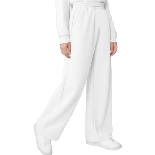 Baggy Cargo Sweatpants Boys Straight Wide Leg Open Bottom Casual Pants Elastic Waist Workout Athletic Joggers Fall Winter4