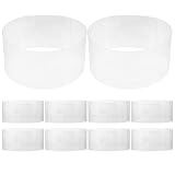 TEMPNAP 10 Stück Verstellbare Innenstützen aus Kunststoff für Hüte und Caps Runde Kegelform Schützen vor Verformung und Kratzern für Täglichen Hutverkauf und Aufbewahrung