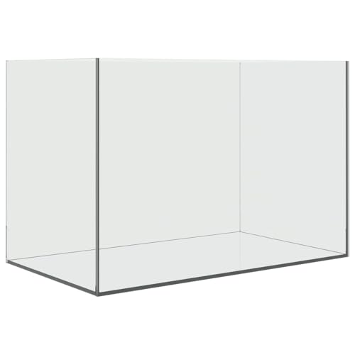 Vidaxl Acuario Con Almacenamiento Cristal, Un Diseño Rectangular Moderno Y Duradero Para El Hogar O La Oficina, Funcional Y Fácil De Mantener.