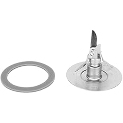 Cuchillas Para Hielo Oster Piezas De Repuesto De La Cuchilla De La Licuadora Compatibles Con La Licuadora Oster, Reemplazo De La Cuchilla De La Licuadora De Hielo De Acero Inoxidable Con Junta De Sello De Goma