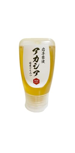 国産はちみつ アカシア 非加熱 無添加 純粋蜂蜜 ハチミツ 国産100% 岩手 【Bee8いわて】 (300g)